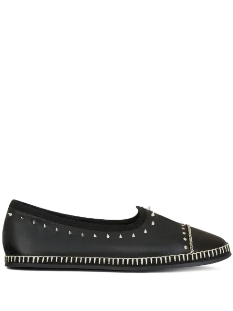 Giuseppe Zanotti Otium studded leather loafers