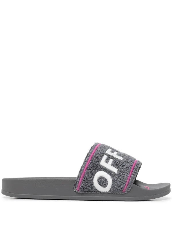 Off-White Slippers Met Logoprint - Farfetch