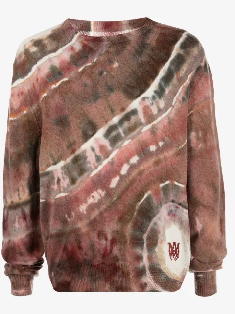 AMIRI M.A Tie-Dye cashmere sweater