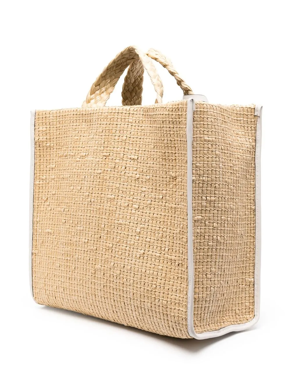  Red(v) Summer Love Straw Tote Bag - Neutrals 