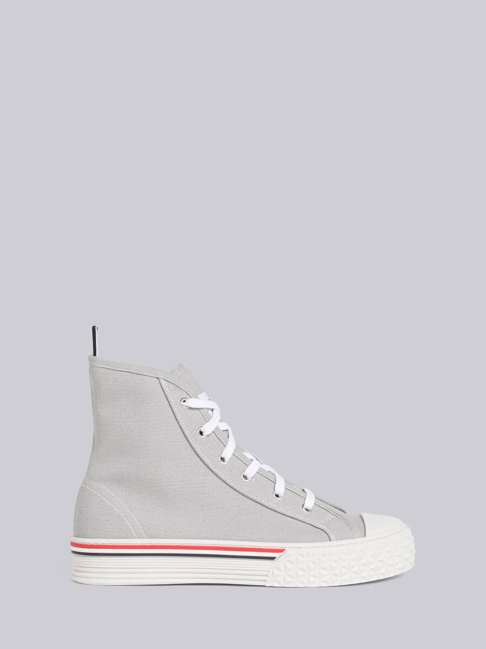 Thom Browne Collegiate High-top Trainers In Grey | ModeSens