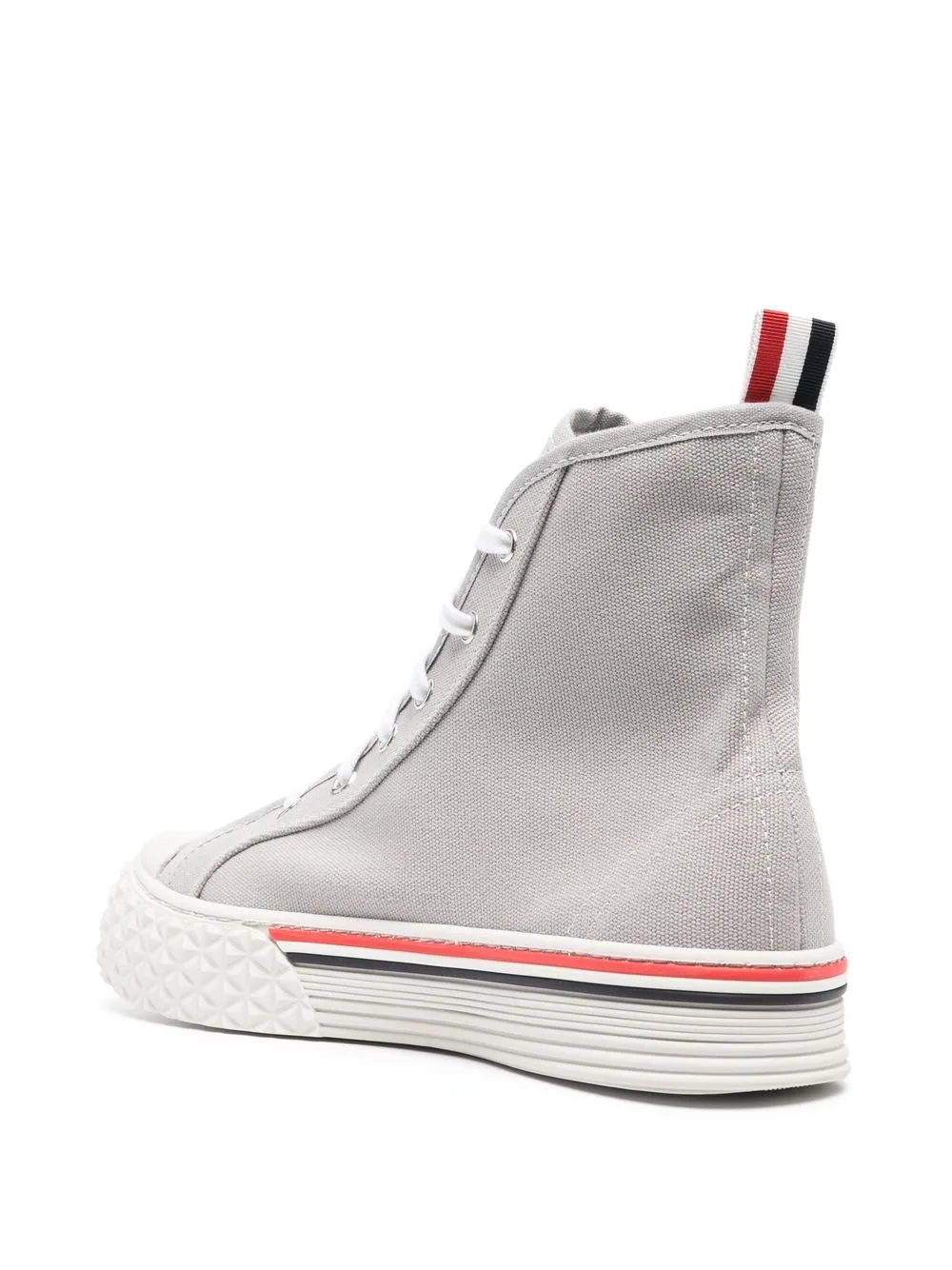  Thom Browne Collegiate High-top Sneakers - Grey 