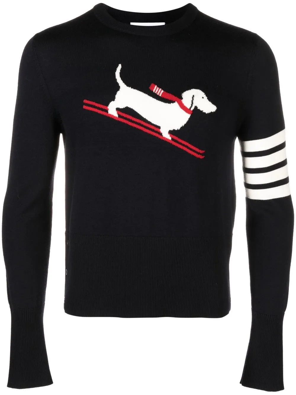 

Thom Browne suéter Holiday Hector Skiing - Azul