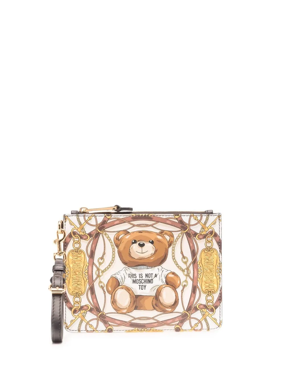 

Moschino bolsa de mano con motivo Teddy Bear - Blanco