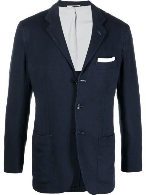 kiton 单排扣西装夹克