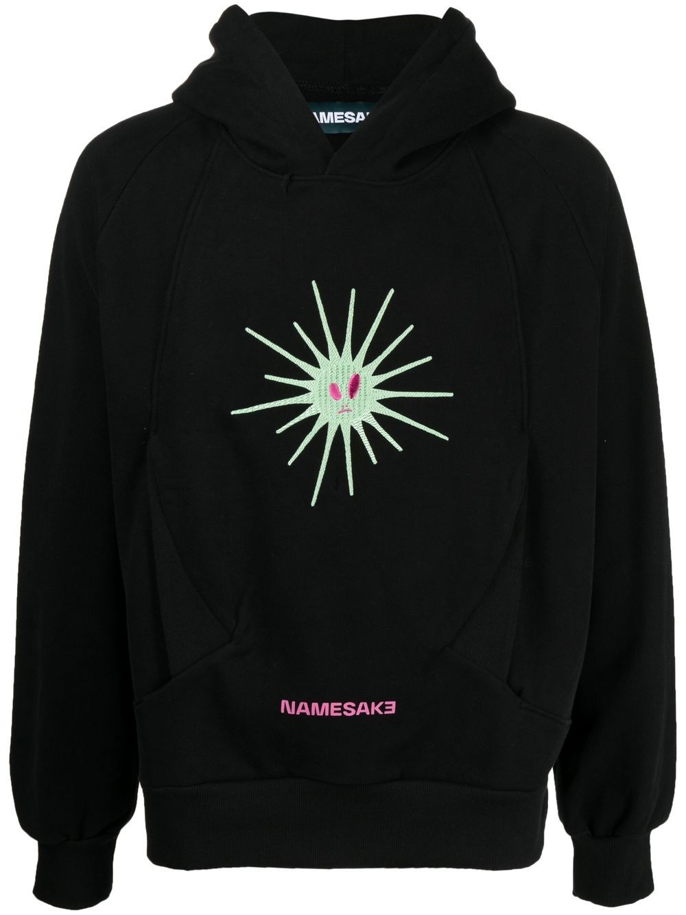 Namesake Joey Off Court Embroidered Hoodie In Black | ModeSens