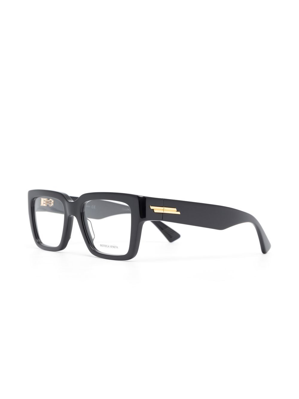 Bottega Veneta Eyewear Bril met vierkant montuur - Zwart