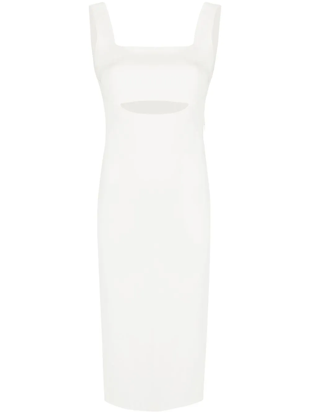 

Victoria Beckham cut-out detail dress - White