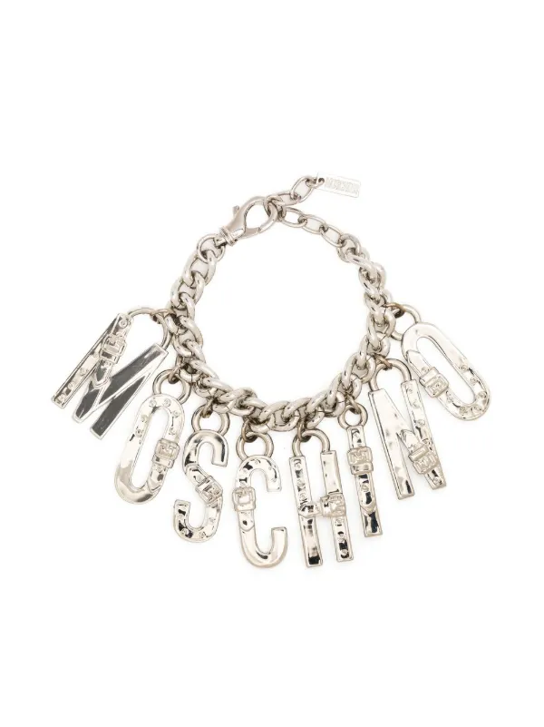 moschino charm bracelet