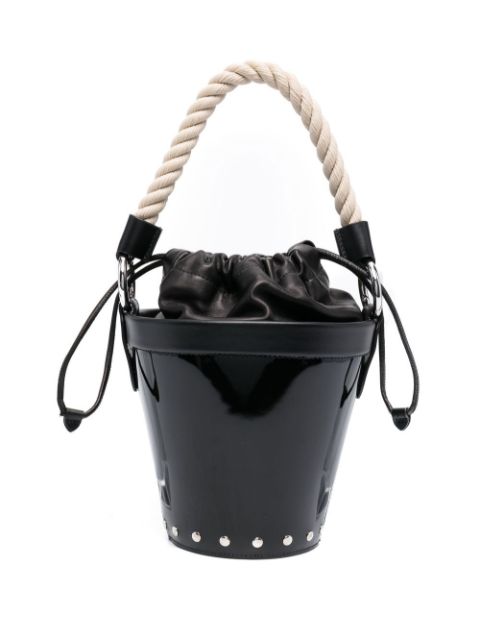 Maison Margiela small Fire leather bucket bag Women