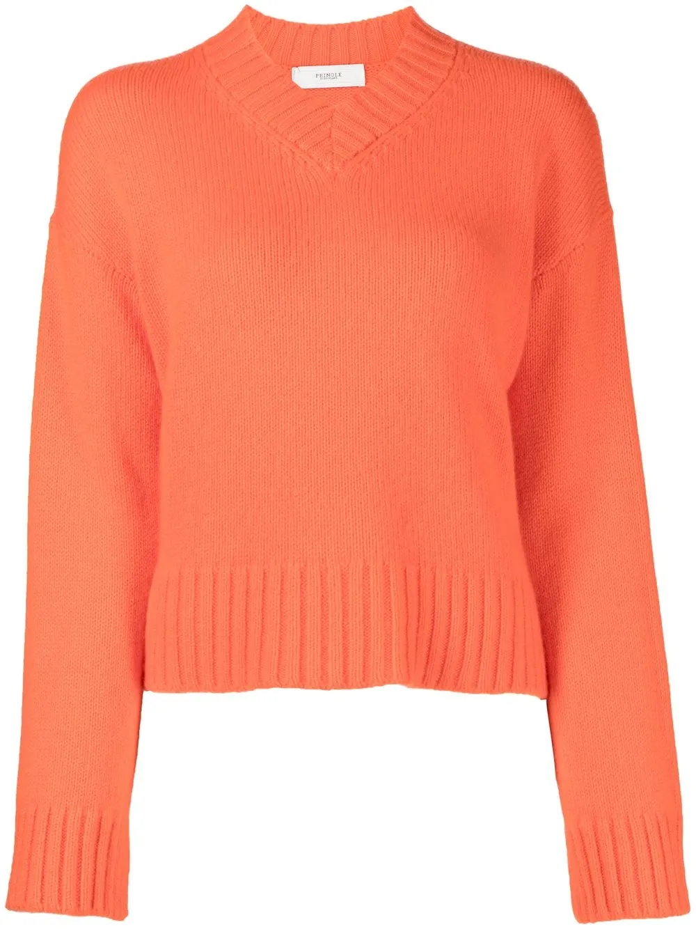 

Pringle of Scotland V-neck cashmere jumper - Orange