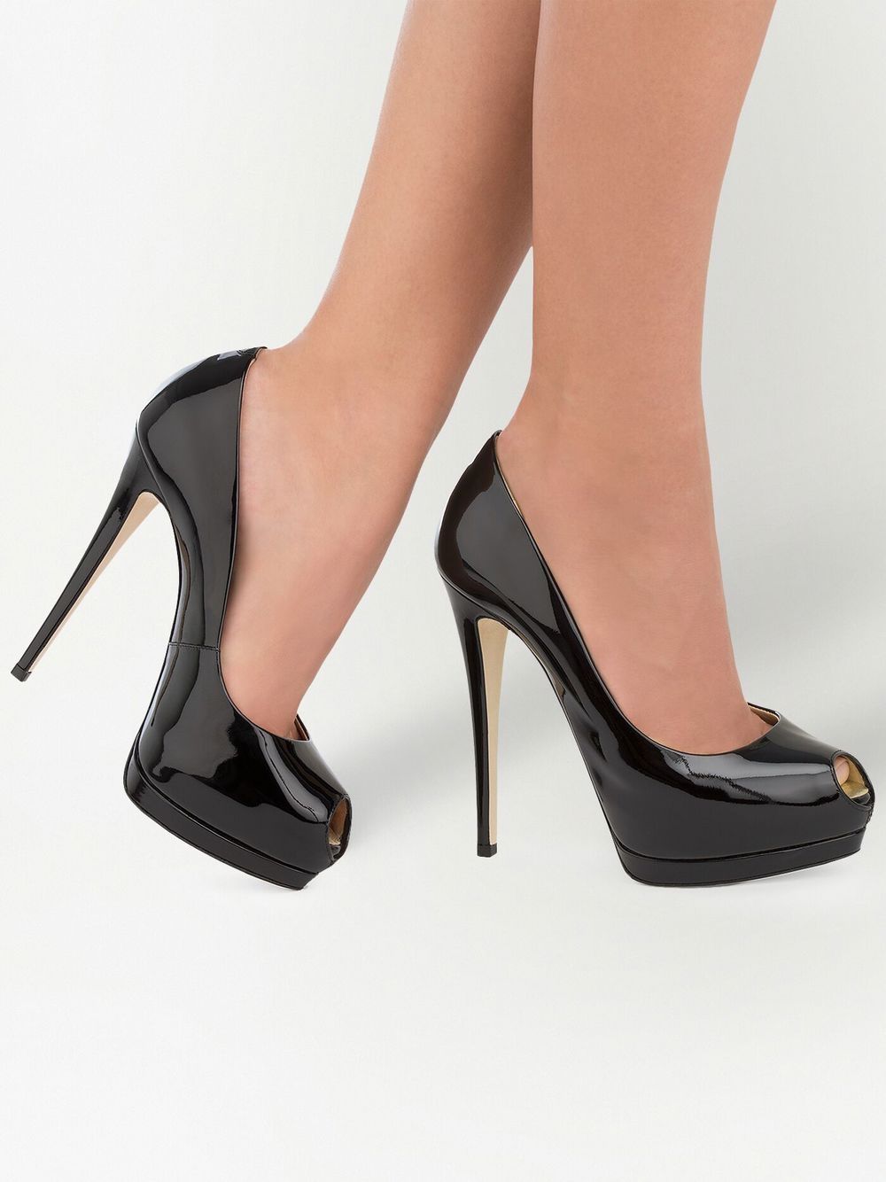 Giuseppe Zanotti Sharon 120mm Leather Pumps - Farfetch