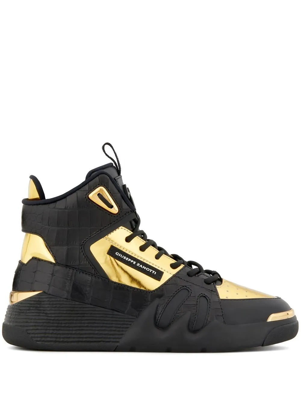 

Giuseppe Zanotti Talon high-top sneakers - Gold
