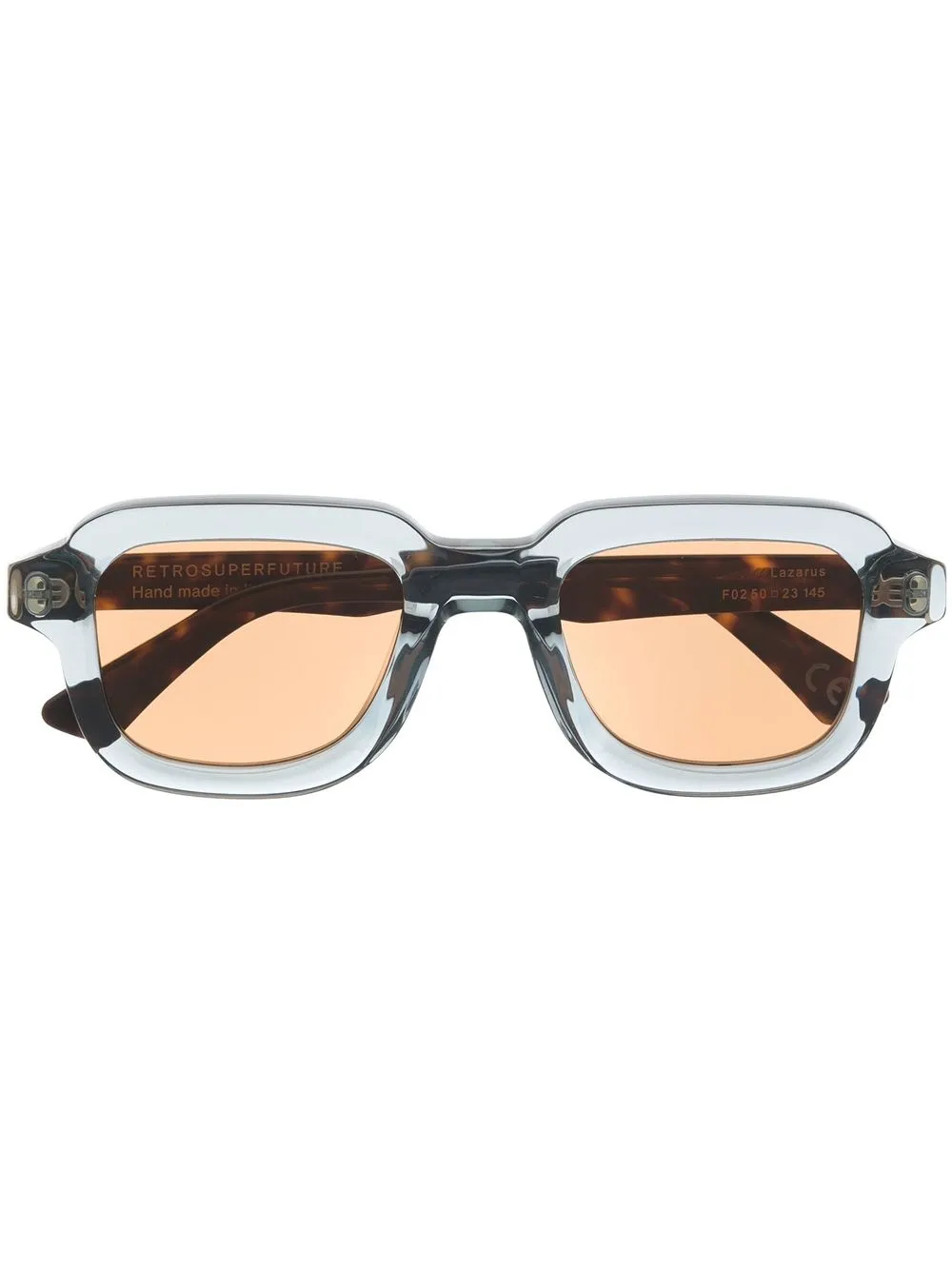 

Retrosuperfuture Lazarus square-frame sunglasses - Blue