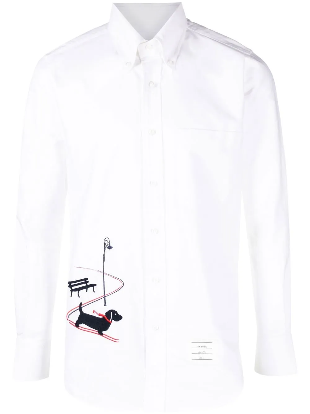 

Thom Browne Holiday Hector Skiing shirt - White