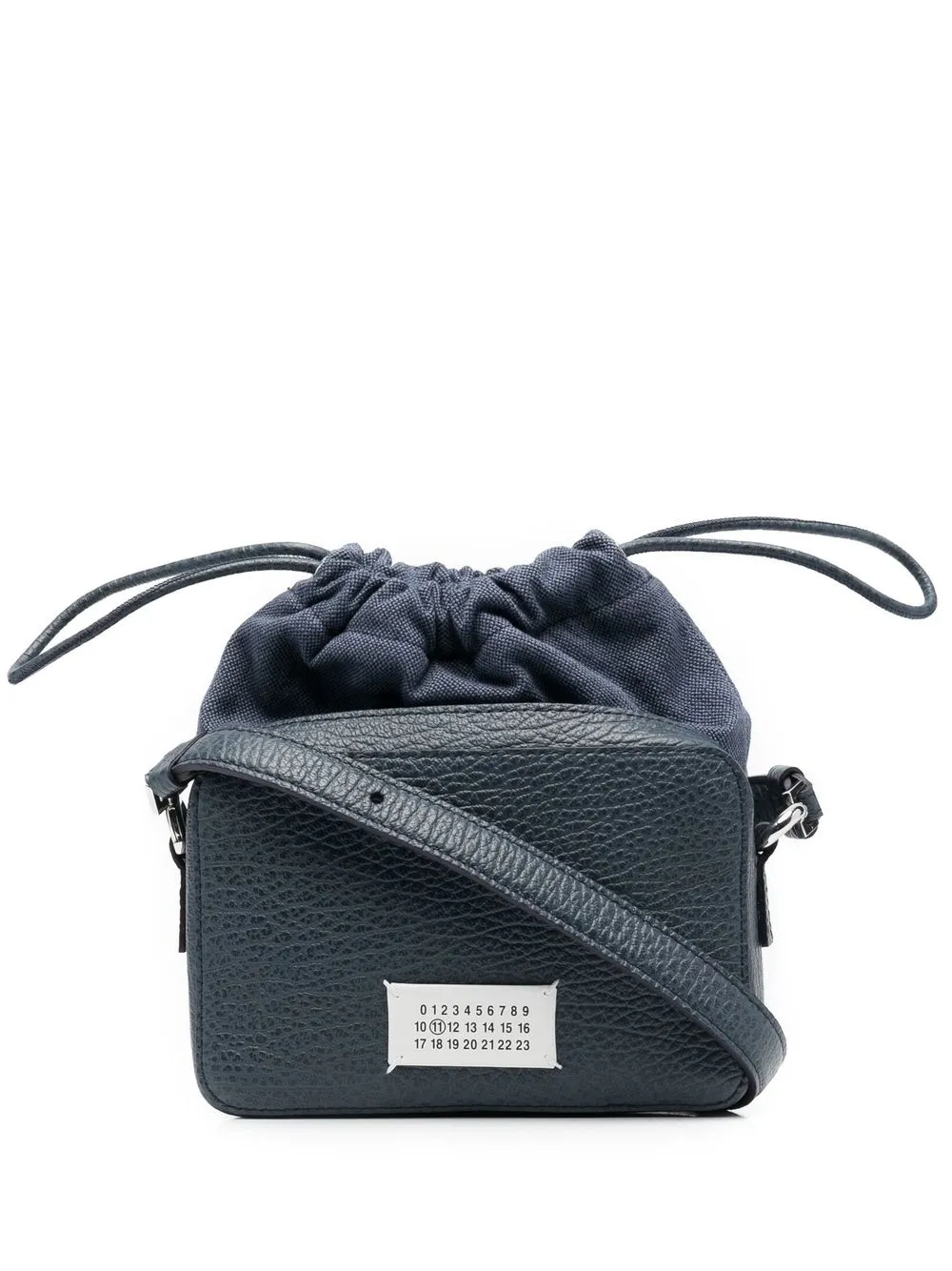 

Maison Margiela bolsa de hombro con parche Numbers - Azul