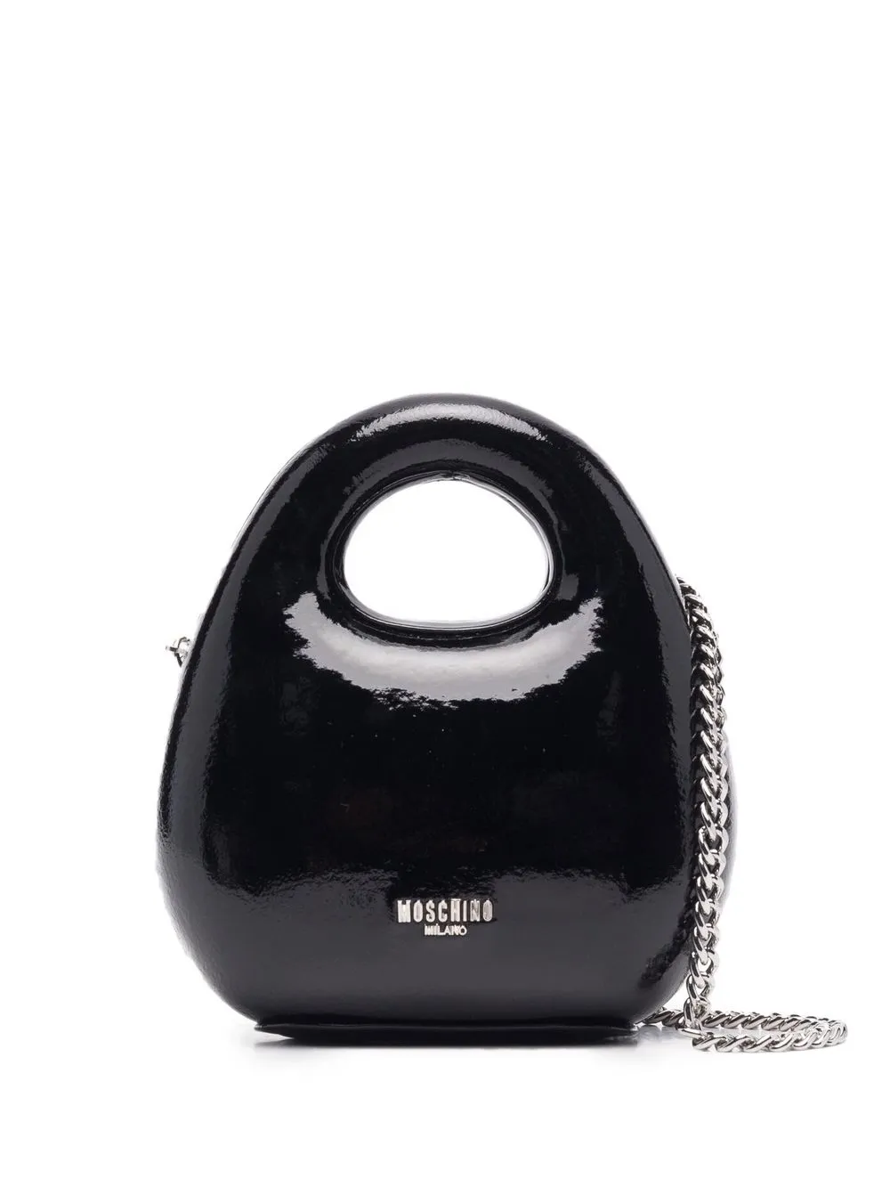 

Moschino bolsa brillante mini - Negro