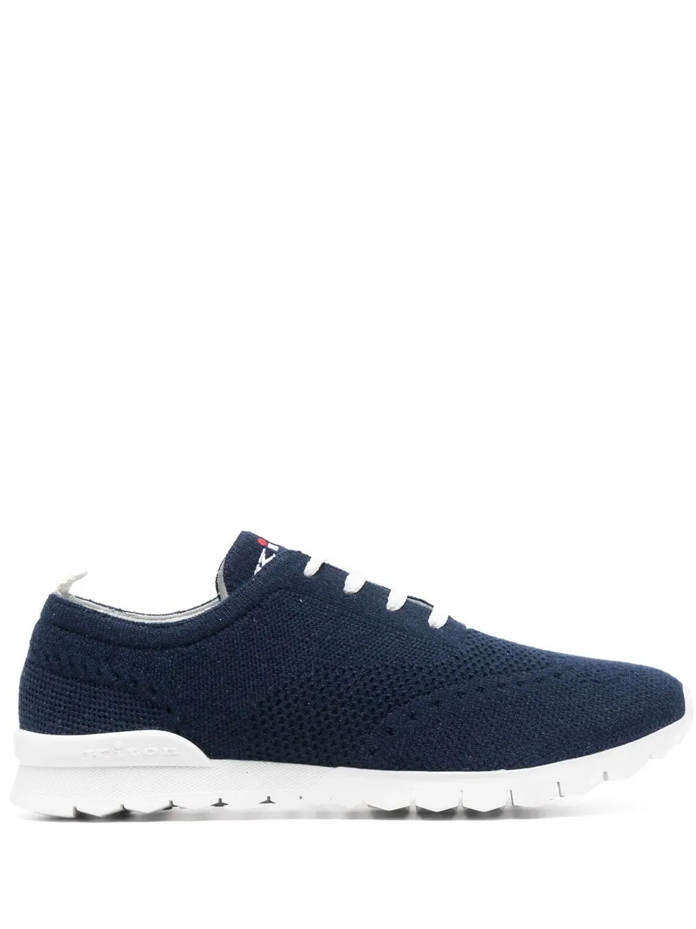 

Kiton tenis con logo bordado - Azul