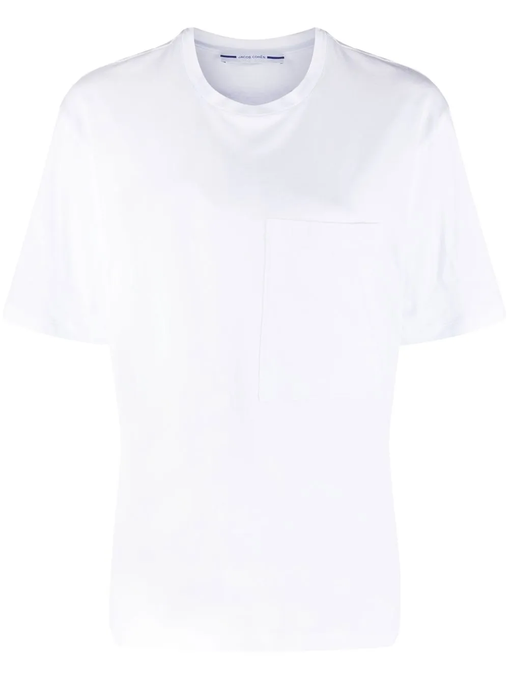 

Jacob Cohën rear logo-print detail T-shirt - White