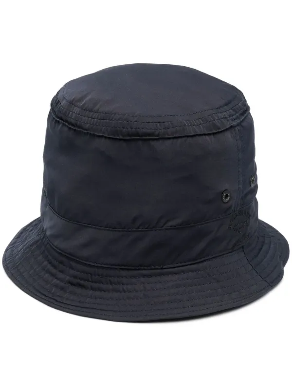 Paul Shark logo embroidered Bucket Hat Farfetch