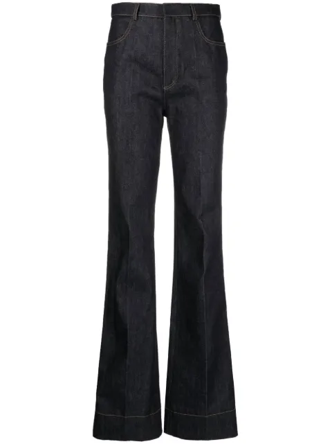 Saint Laurent flared high-rise jeans