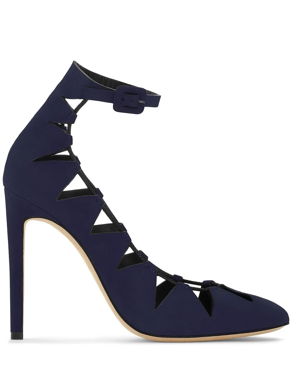 

Giuseppe Zanotti zapatillas Flora con tacón de 110mm - Azul