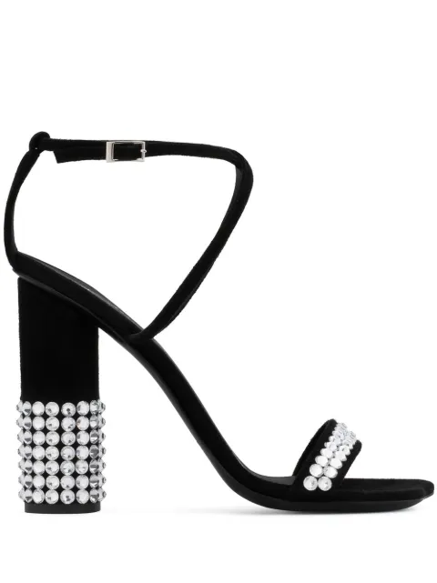 Giuseppe Zanotti Tory suede 110mm sandals