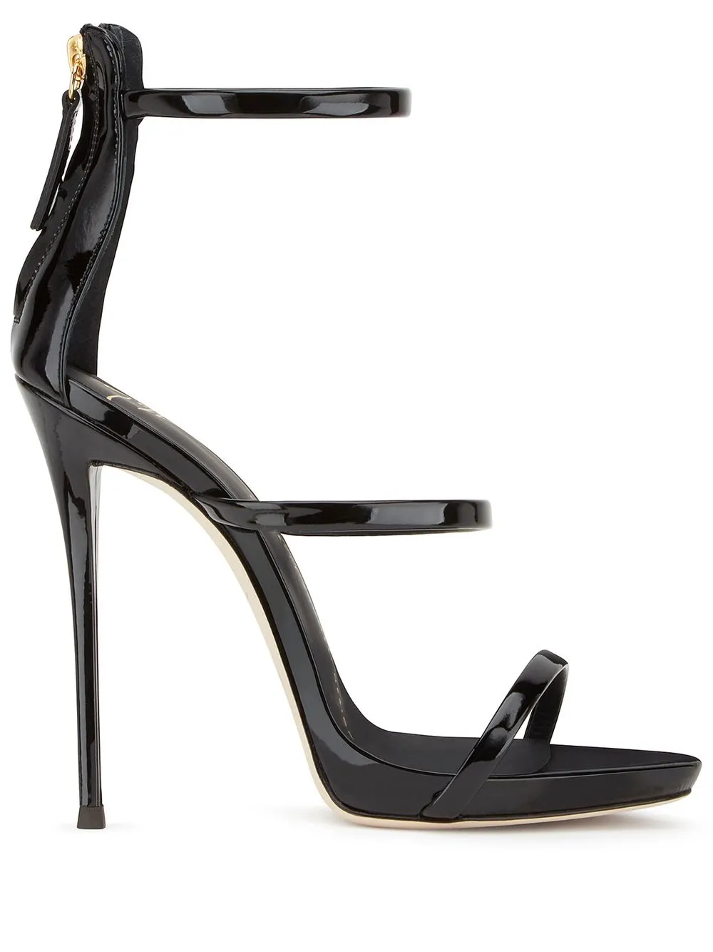 

Giuseppe Zanotti Harmony Velvet heeled sandals - Black