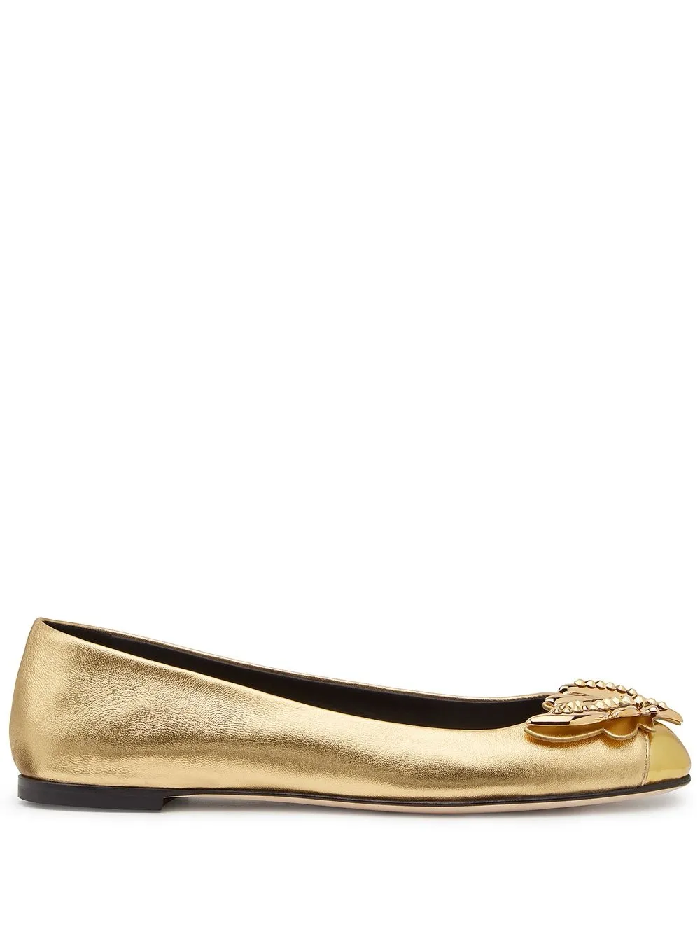 

Giuseppe Zanotti flats Cruel - Dorado