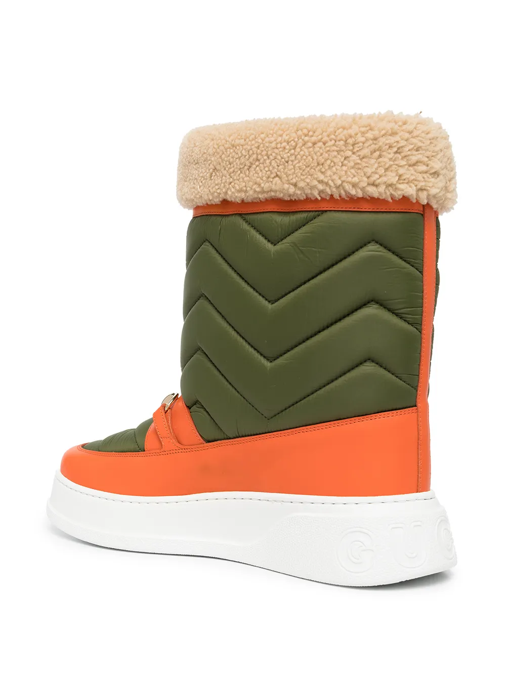 gucci shearling boot