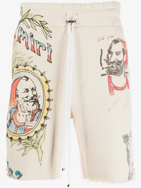 AMIRI ジグザグ ショートパンツ