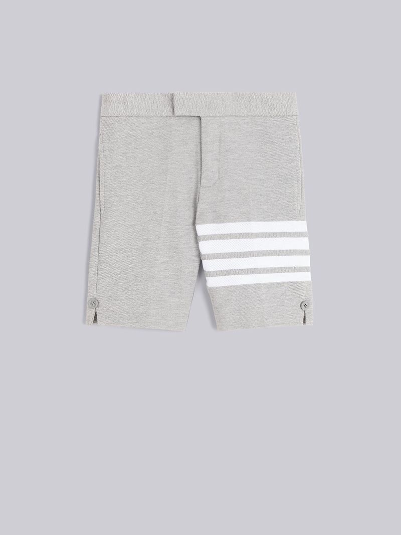 varsity piqué jersey shorts Thom Browne Official