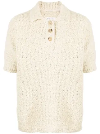 Maison Martin Margiela Pre-Owned knitted polo top - White