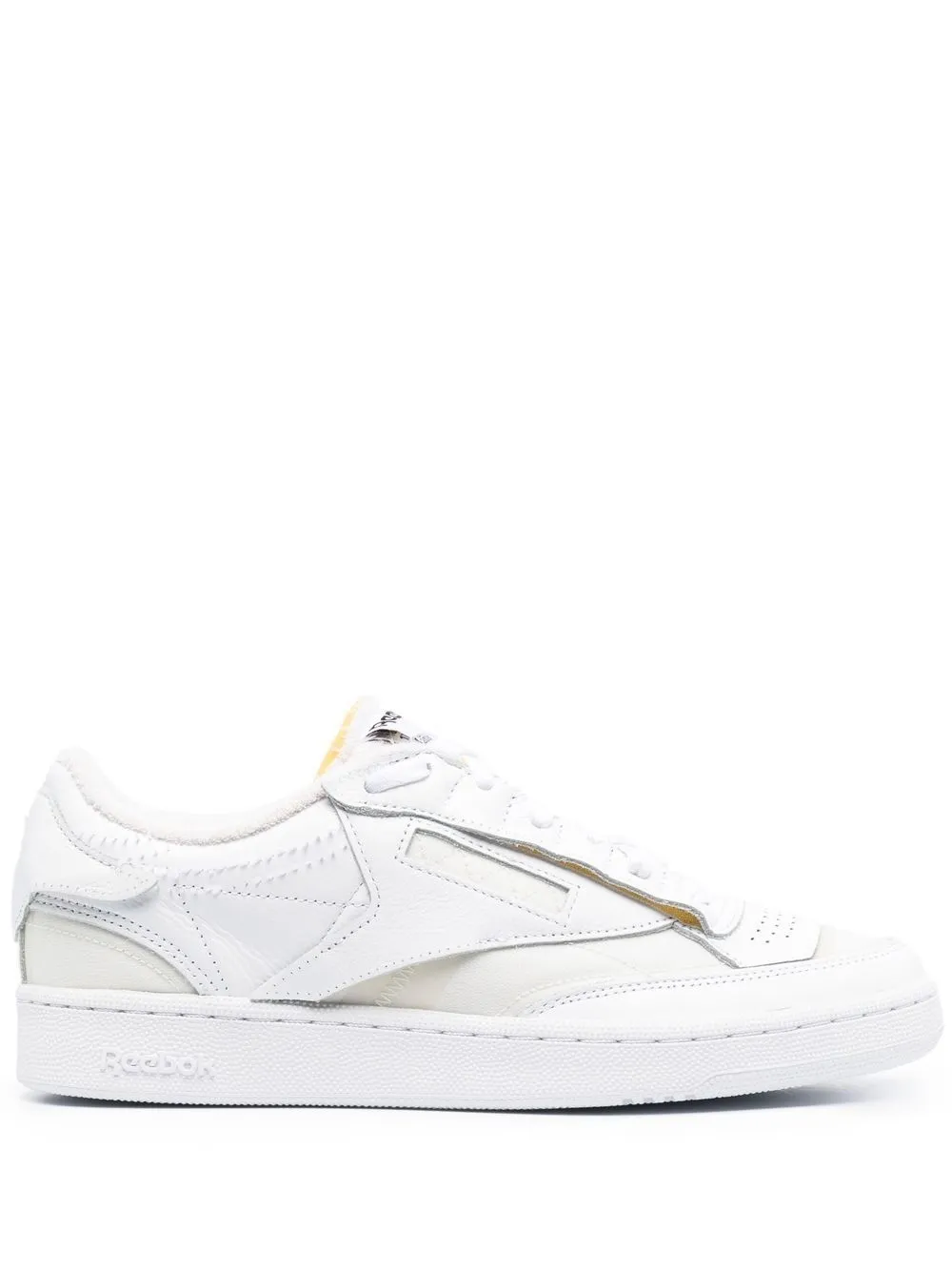 Maison Margiela X Reebok Club C Memory Of Shoes Sneakers Unisex White In White