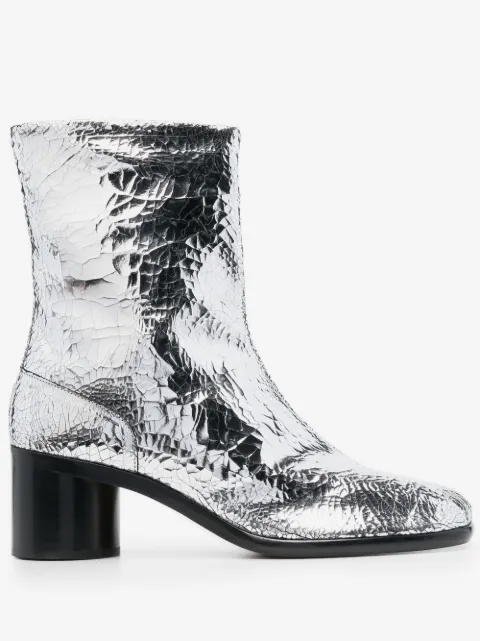 Maison Margiela Tabi broken mirror boots