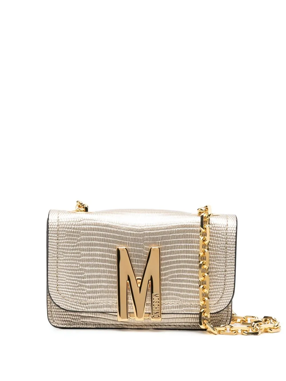 

Moschino bolsa M - Dorado