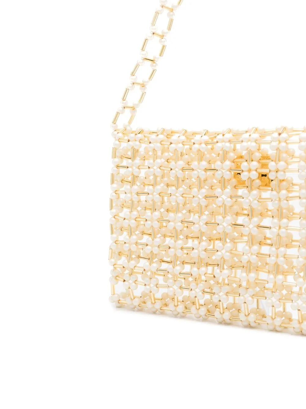 Vanina Pearl Beaded Tote Bag Farfetch