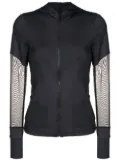 AMIR SLAMA GYM SLAMA GYM + MANLY performance track jacket - Black
