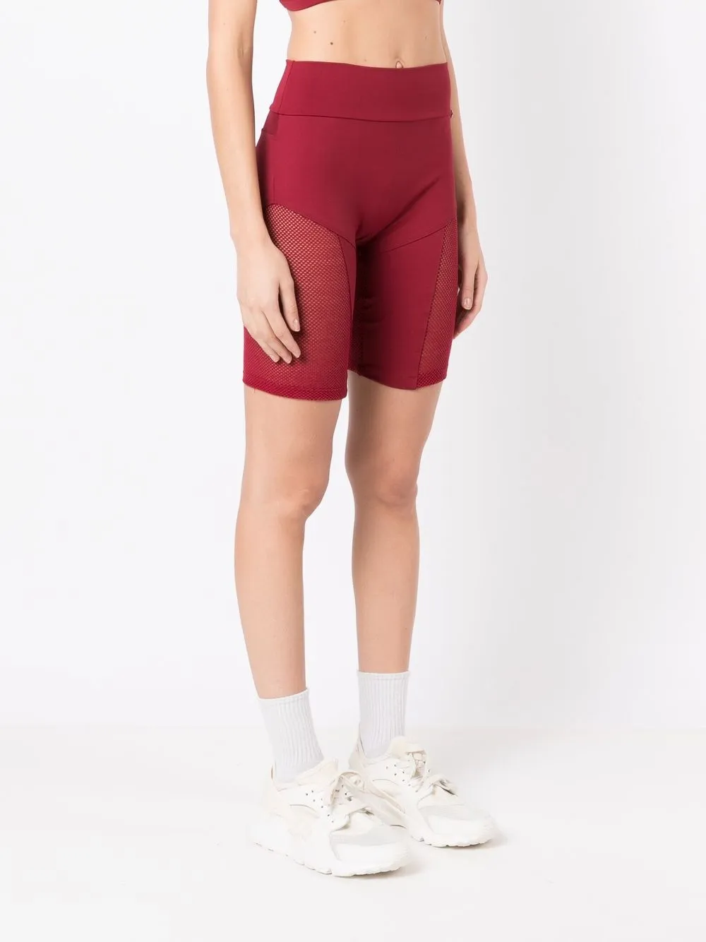 Shop Slama Gym + Manly Cycling Shorts In Red