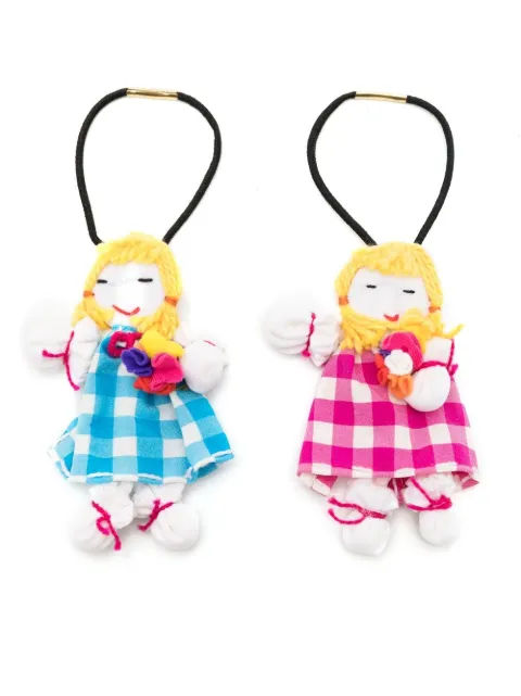 Amir Slama doll-appliqué hair tie