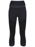 AMIR SLAMA GYM SLAMA GYM + MANLY cropped performance leggings - Black