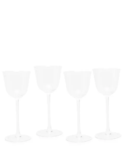 Ann Demeulemeester X Serax Grace red wine glasses (set of 4)