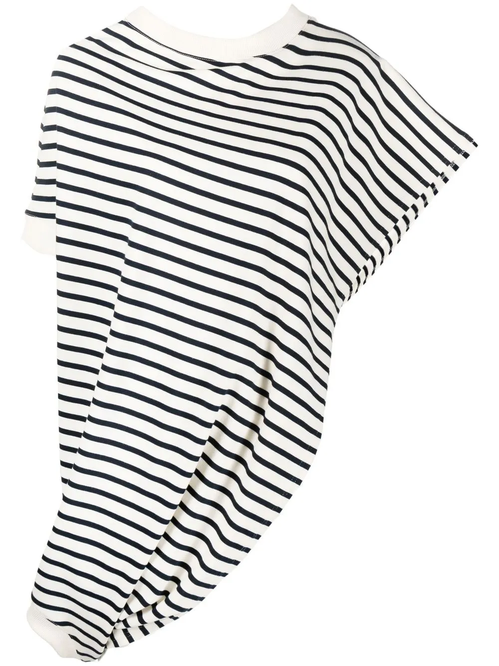 

A.W.A.K.E. Mode stripe-print cotton T-Shirt - White