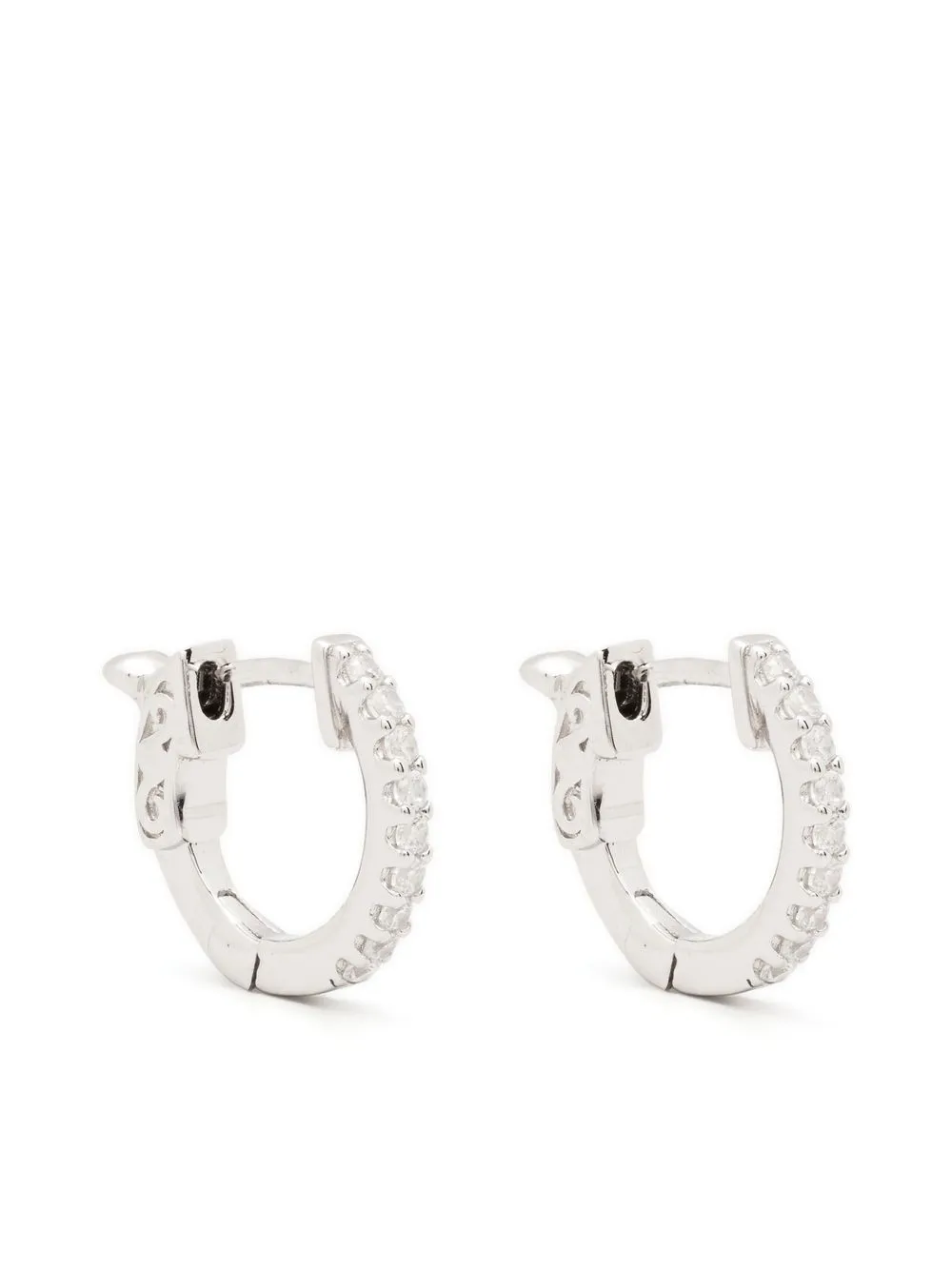 

CARAT* LONDON sterling-silver baby hoop earrings