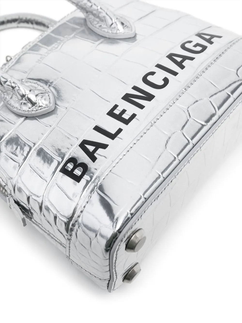 Balenciaga Ville Top Handle Bag Xxs In Grau ModeSens