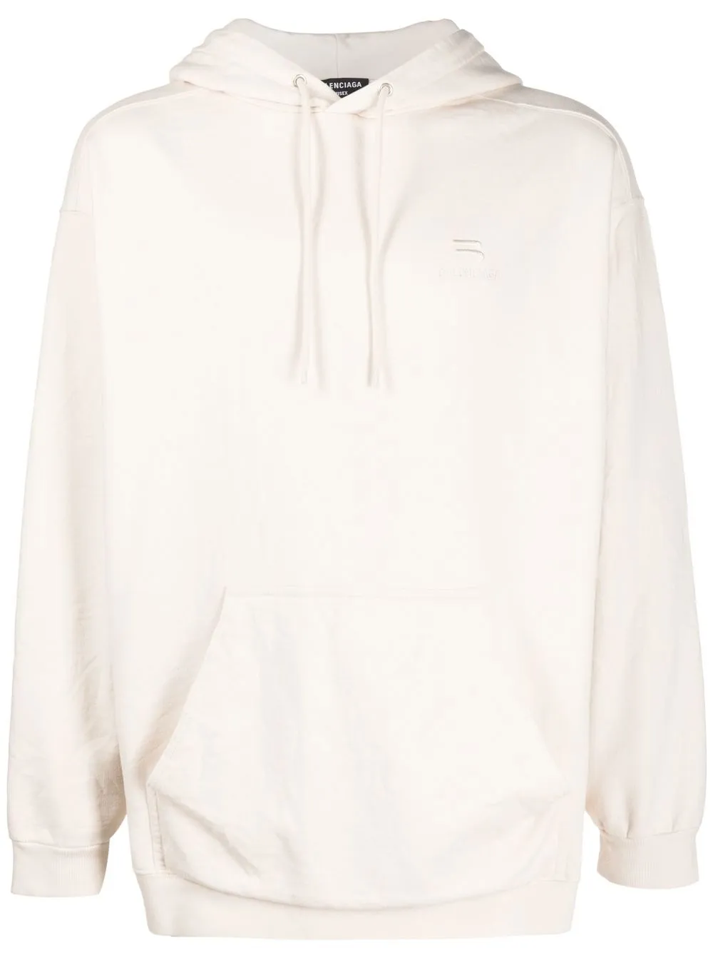 

Balenciaga hoodie con cordones - Neutro