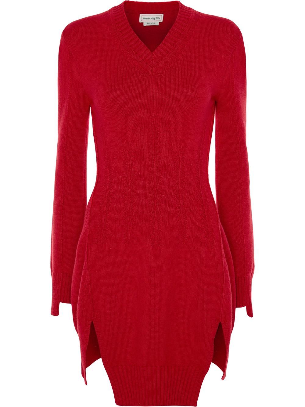 Image 1 of Alexander McQueen knitted tunic jumper