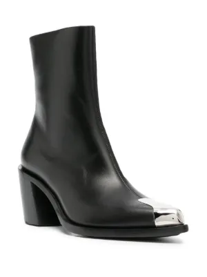 ブーツその他 alexander mcqueen BOOTS (757487WIDU1 1000) Chelasea boot ALEXANDER MCQUEEN 757487 WIDU11000 - Ancote