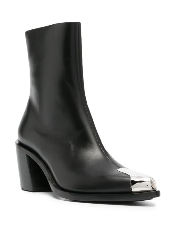 ショートブーツ・ブーティ ALEXANDER MCQUEEN  Ankle Boots Women Fabric Black Alexander McQueen Ankle Boots Women Leather Black | B-Exit