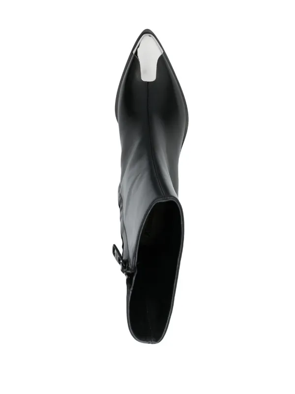 【関税込み】Pointed-toe Ankle Boots - Alexander Mcqueen - Le Alexander McQueen pointed-toe Ankle Boots | Black | FARFETCH